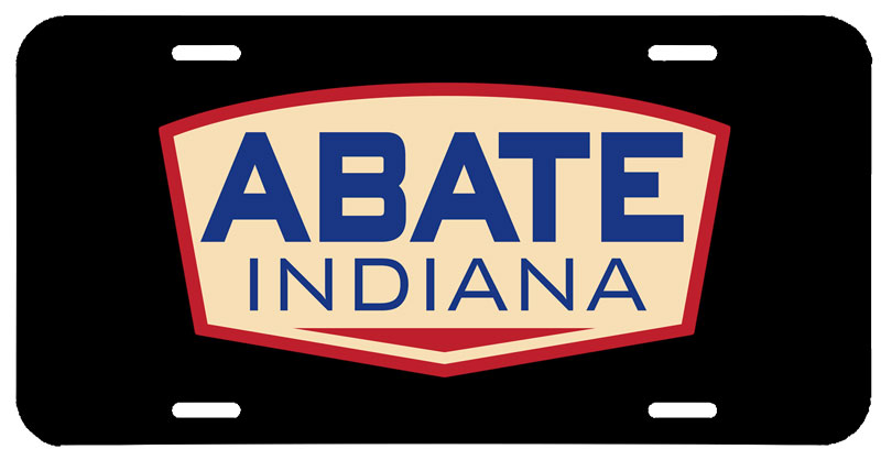 ABATE of Indiana License Plate