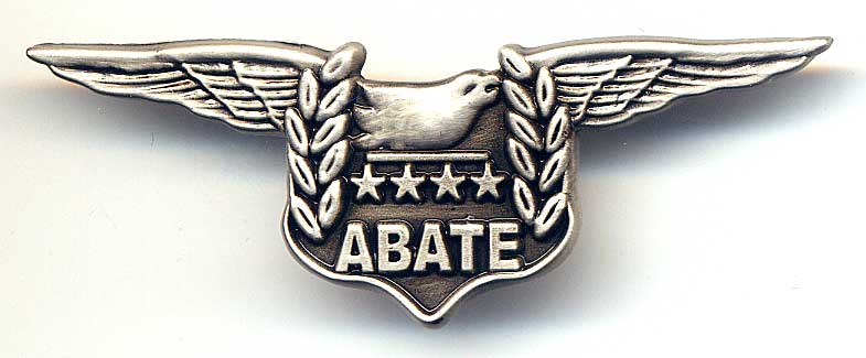 ABATE Logo Pin (Silver)