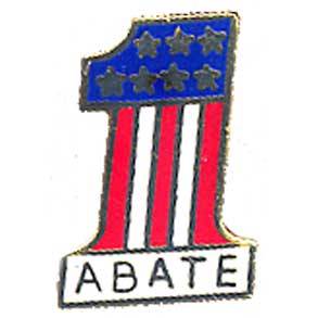 ABATE # 1 PIN - Click Image to Close